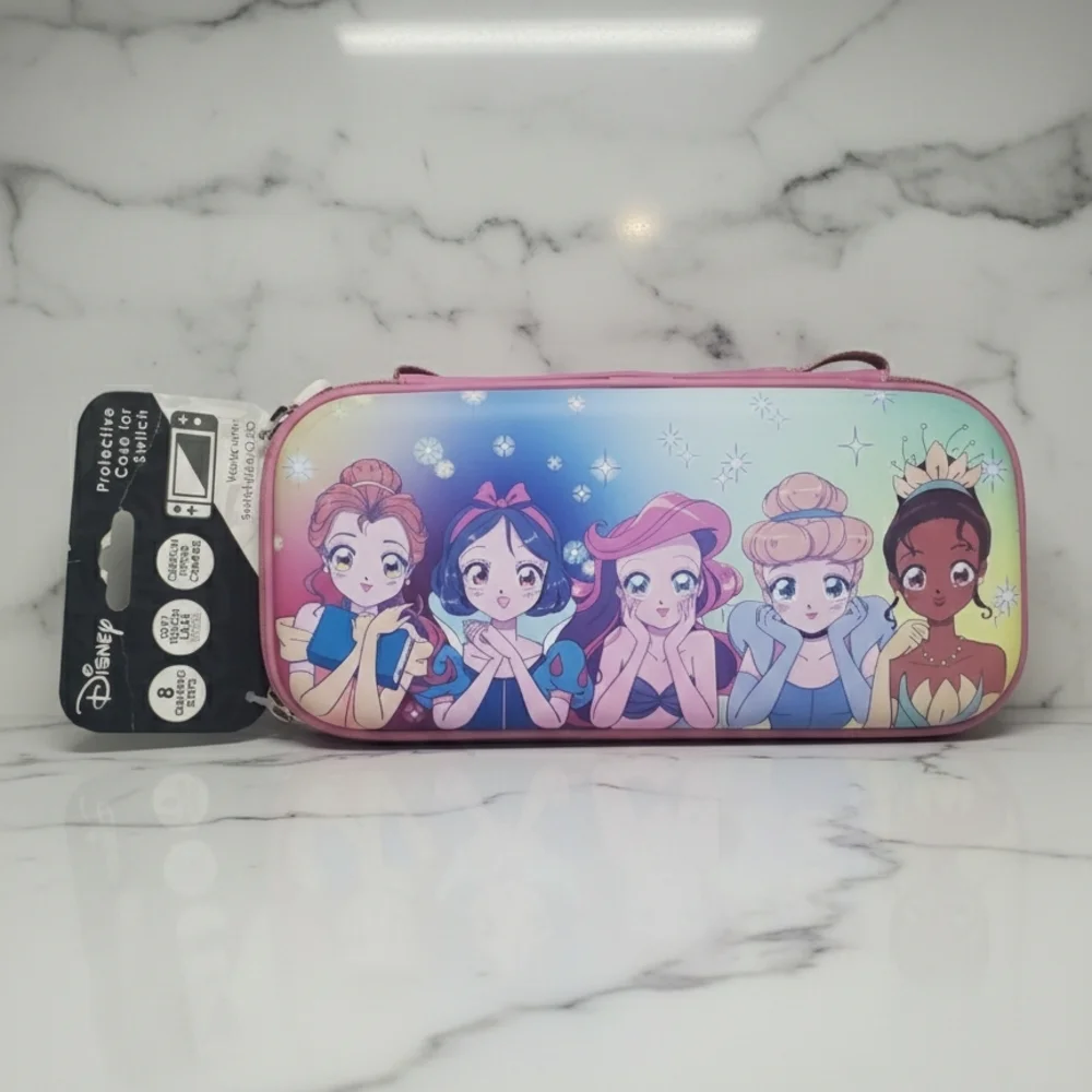 Disney Princess Handheld Console Case - Pink and Blue